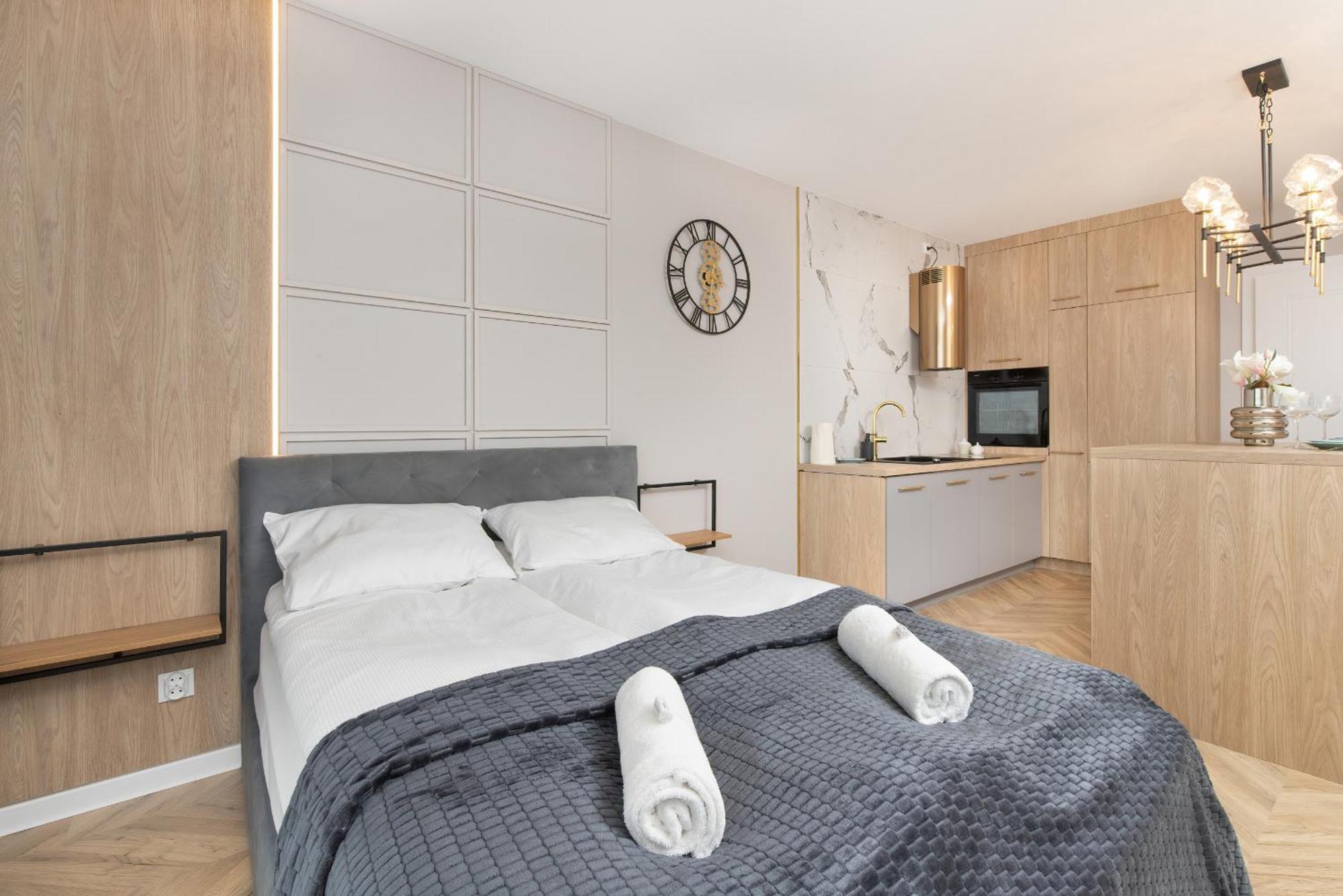 Elegant Studio For 2 People In Gdansk By Noclegi Renters エクステリア 写真